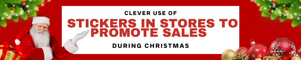 Highlight Your Holiday Sales with Custom Stickers
