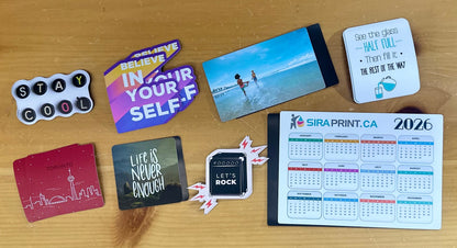 Custom printed fridge magnets made in Canada